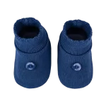 Sapato Jeans Liso - botão (5)