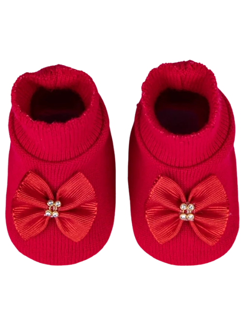 Sapato vermelho liso - dobradura(4)