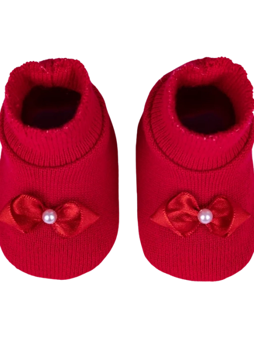 Sapato vermelho liso - gorgurão (2)