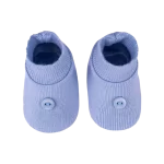 sapato azul celeste liso - botão (3)