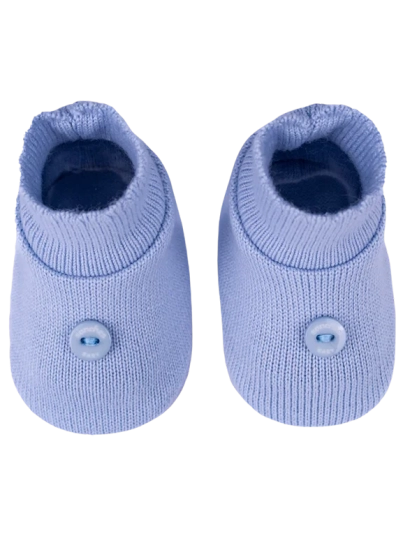 sapato azul celeste liso - botão (3)