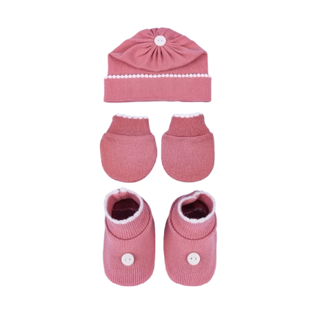 kit 3 peças rosa abricot com off white - botão (2)