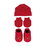 kit 3 peças vermelho liso - gorgurão(1)
