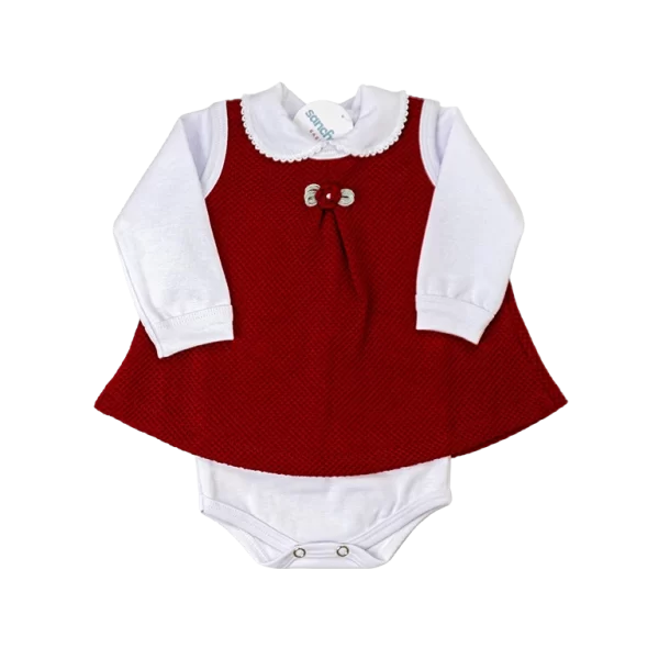 Saída de Maternidade Fogo c/ Branco - Image 2
