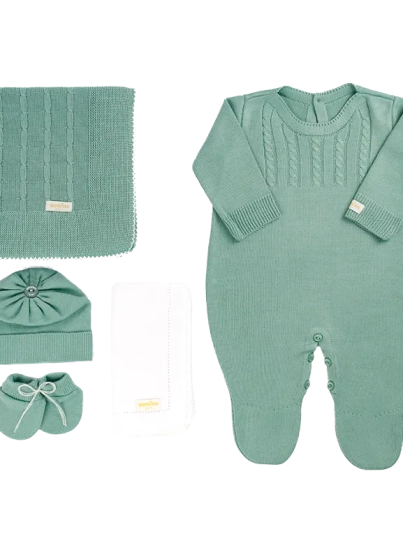 Saida-de-Maternidade-Macacao-Masculino-Verde-Cha-Liso-Foto-Geral