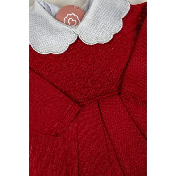 Kit Vestidinho Fogo c/ Branco - Imagem 3