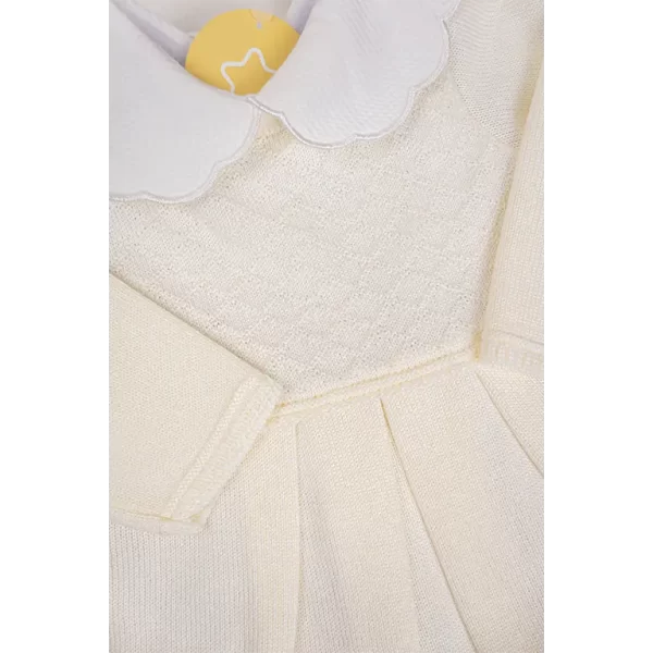 Kit Vestidinho Off White c/ Branco - Imagem 3