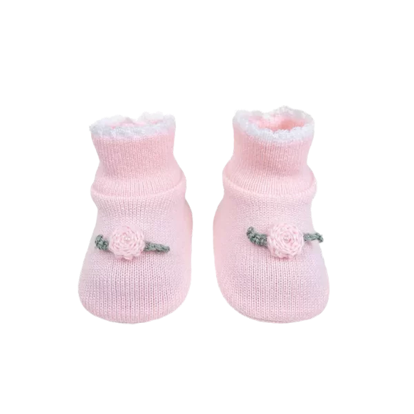 Kit Vestidinho Rosa c/ Branco - Imagem 6