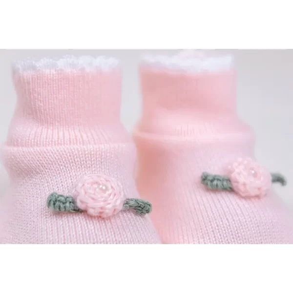 Kit Vestidinho Rosa c/ Branco - Imagem 7