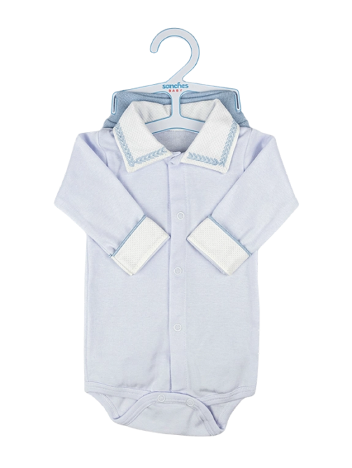Conjunto Body Piquet com Calça de Linha-azul-celeste-1