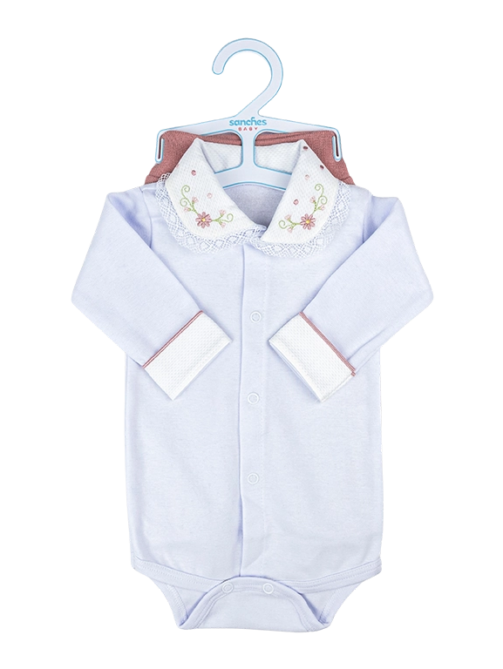 Conjunto Body Piquet com Calça de Linha-rosa-abricot-branco-1