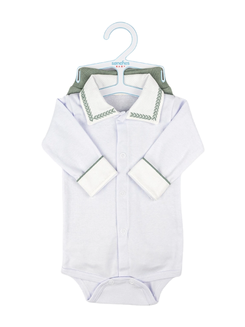 Conjunto Body Piquet com Calça de Linha-verde-militar-2