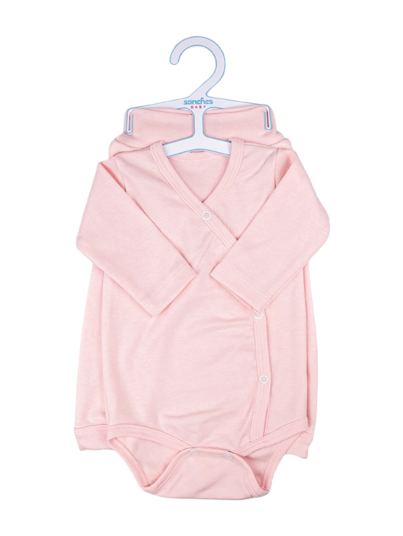 Conjunto Body e Calça Saruel Malha-rosa-liso-1