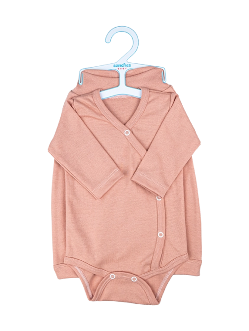 Conjunto Body e Calça Saruel Malha-rose-liso-1