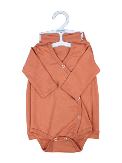 Conjunto Body e Calça Saruel Malha-terracota-liso-1