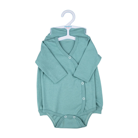 Conjunto Body e Calça Saruel Malha-verde-chá-liso-1