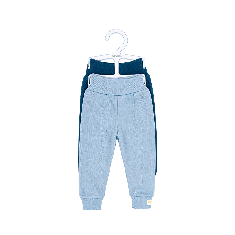 Kit Calça de Linha Azul Celeste e Jeans